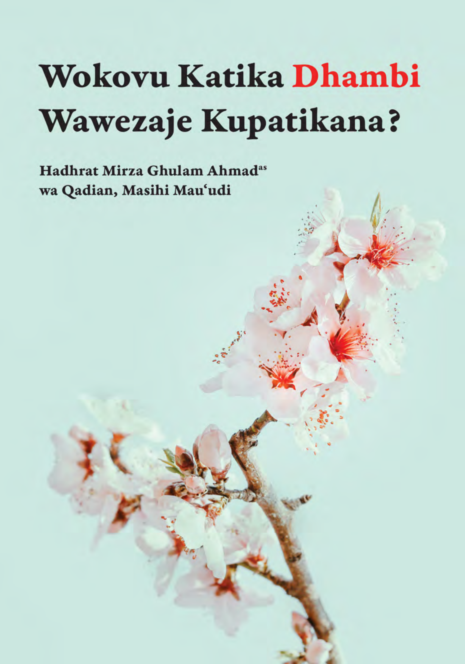 Wokovu Katika Dhambi Wawezaje Kupatikana